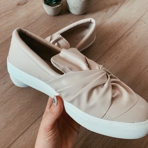 MIA Blush Slip On Platform Sneakers